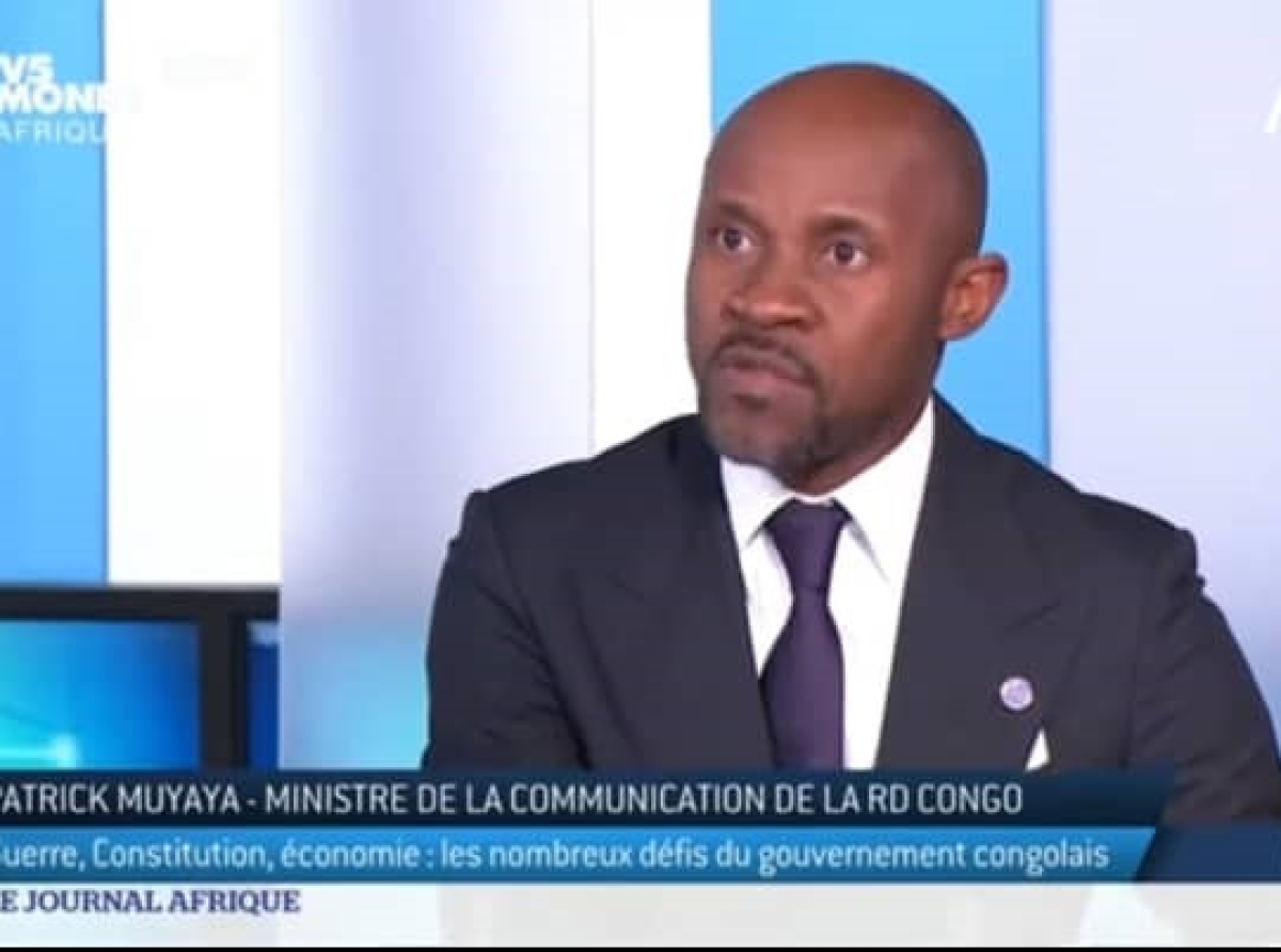 Ni balkanisation, ni asphyxie, RDC : Patrick Muyaya appelle à la mobilisation générale derrière les FARDC !